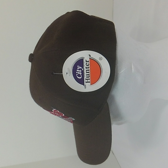 NWT Sturgis Black Hills Rally 2005 Adjustable Embroidered Brown 6 Panel Hat - Picture 2 of 5